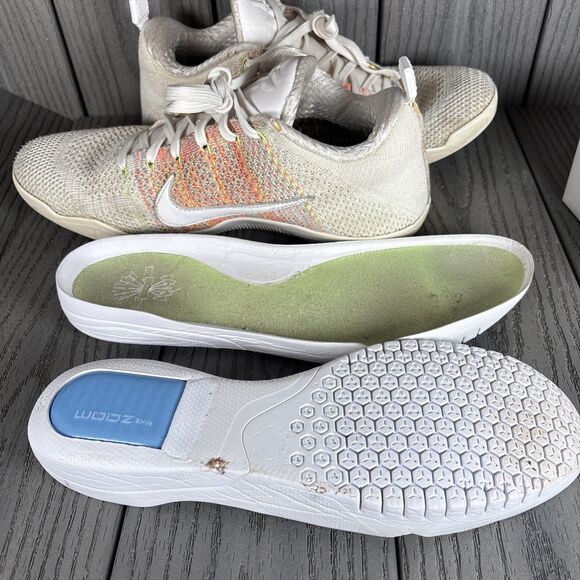 Size 10.5 - Nike Kobe 11 Elite 4KB Low White Horse 824463-199 - Used 2015